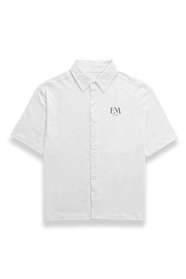 Oversized Plain Half Sleeve Unisex Shirt