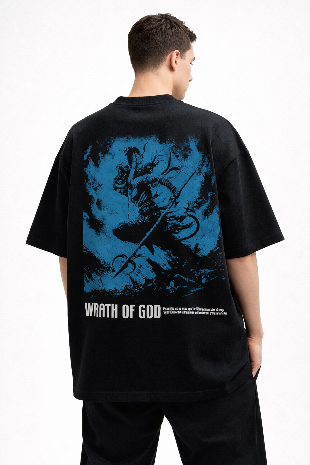 ESMO “Wrath of God” Oversized Graphic Tshirt