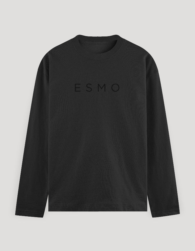 Esmo Black Premium Men's Full Sleeve T-Shirt