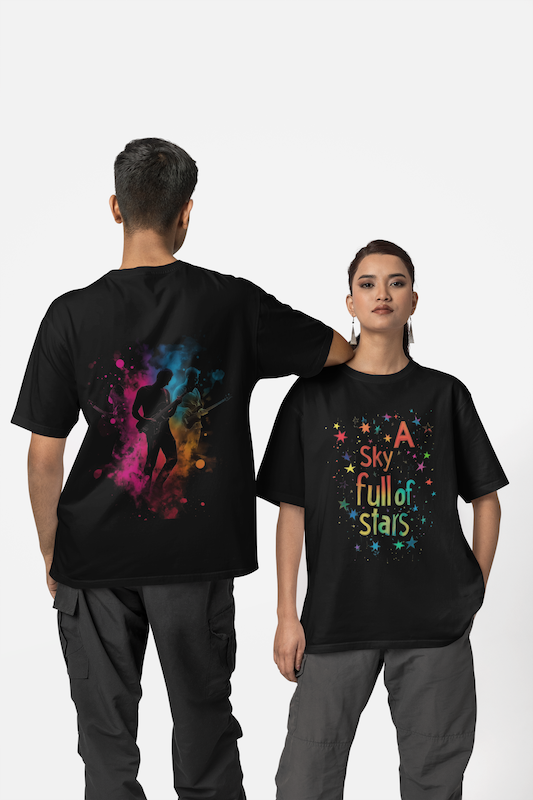 Coldplay Fan Oversized Tshirt - Classic Unisex