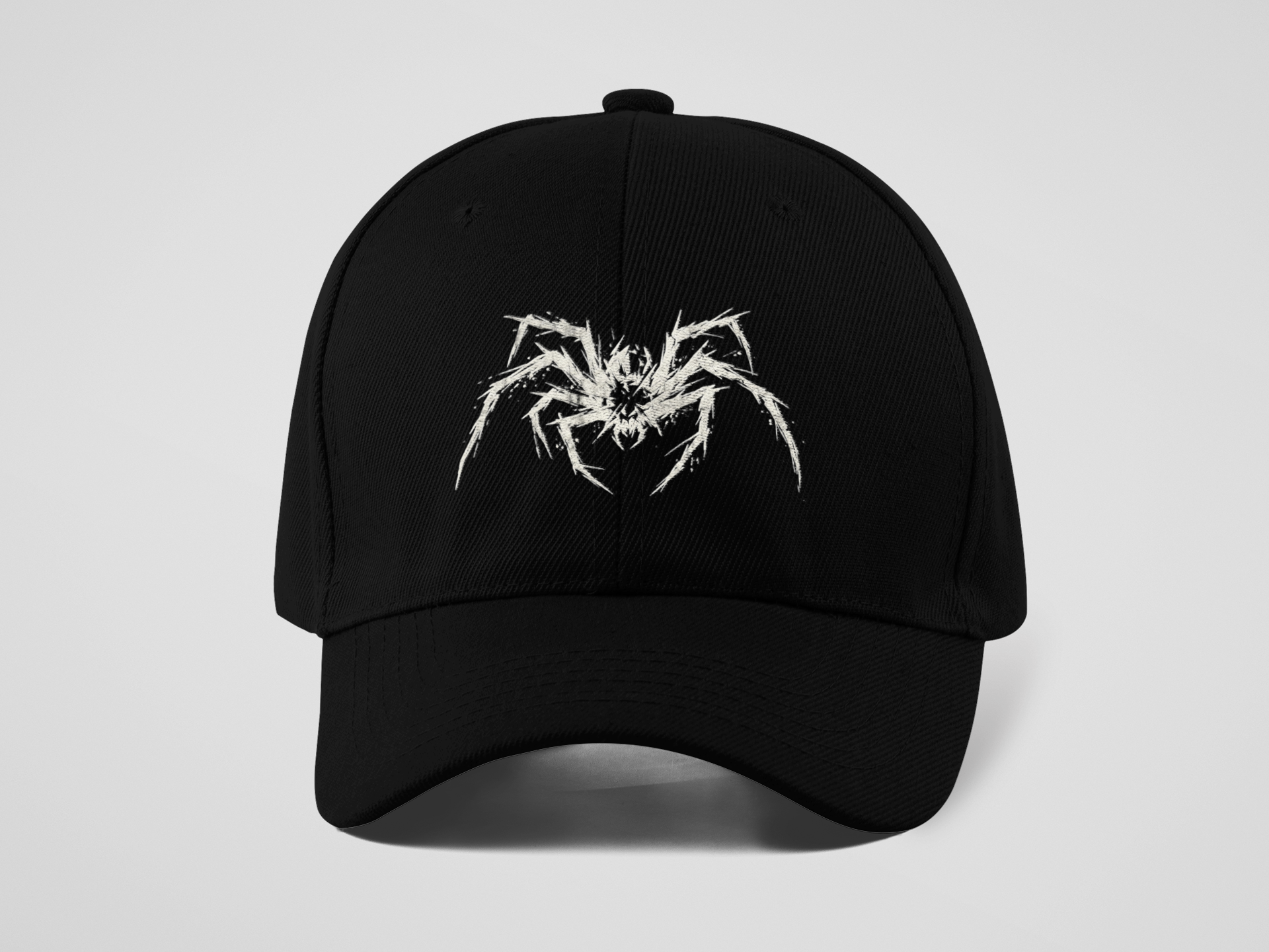 ESMO Spider Graphic Baseball Cap Black